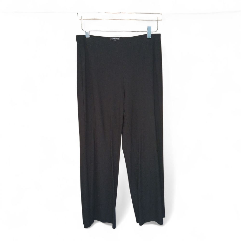 Eileen Fisher Black Wide Leg Pants SP